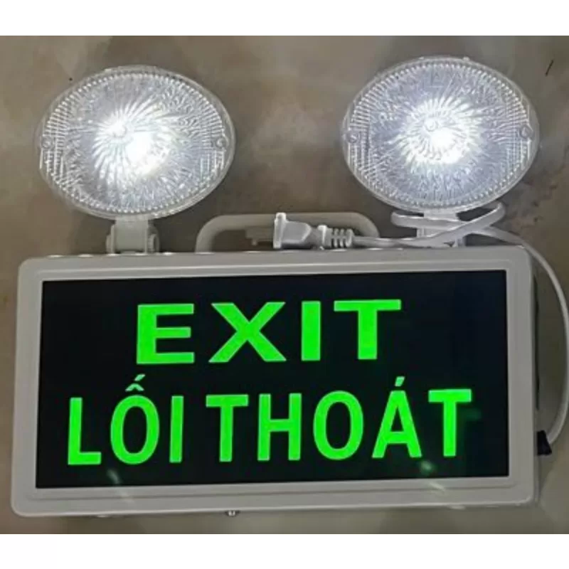 Đèn Khẩn Cấp - Chỉ hướng lối thoát EXIT