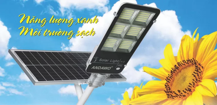 Đèn đường năng lượng mặt trời